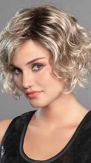 MOVIE STAR by ELLEN WILLE in SAND MULTI ROOTED 24.14.23 | Lightest Brown and Medium Ash Blonde Blend with Light Brown Roots