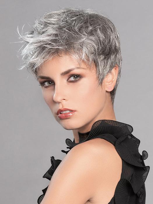 This elegant pixie cut is ready to wear and easy to care for