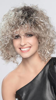 DISCO by ELLEN WILLE in PEARL BLONDE ROOTED 101.16.1001 | Pearl Platinum, Dark Ash Blonde, and Medium Honey Blonde mix