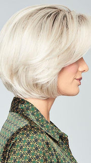 Temple-to-temple lace front for a low density, natural looking hairline
