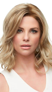KENDALL by JON RENAU in 12FS12 MALIBU BLONDE | Lt Gold Brown, Lt Natural Gold Blonde & Pale Natural Gold-Blonde Blend, Shaded w/ Lt Gold Brown
