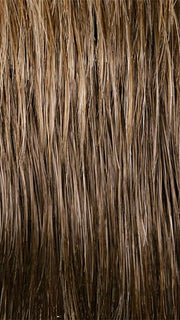 52/38/49/R8 | 3 Tones of Grey blended with Dark Brown Roots