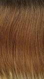 MELTED-COCONUT | Dark Rich Brown Roots with Soft Golden Medium Brown at middle and Warm White ends