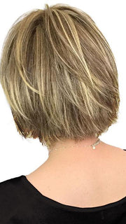 SS14/88 ROOTED GOLDEN WHEAT | Medium Blonde streaked with pale Gold highlights and dark roots