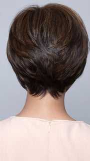 STACKED BOB by TressAllure in 829 | Medium Brown with Red highlights