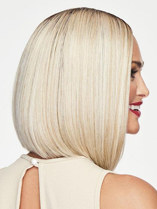 This contemporary bob wig is sleek, straight, and classic!