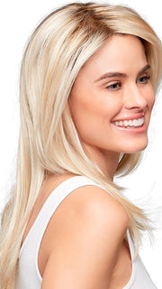 ALESSANDRA by JON RENAU in FS24/102S12 LAGUNA BLONDE | Lt Gold Brown w/ Pale Natural Gold Blonde Blend, Shaded w/ Med Brown