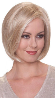 WOOLALA by BELLETRESS in CHAMPAGNE-WITH-APPLE-PIE | Pale Champagne Blonde with hints of Light Golden Brown, Dark Honey Blonde, with Light Brown Roots