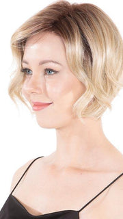 The lace front and partial monofilament on this style give a natural hairline as well as a natural crown.