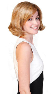 For a bright side lob, wear one side with a pin or tuck behind your ear.