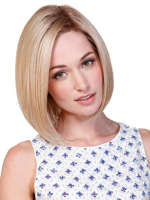Lady Latte by BelleTress is a classic soft bob that falls just above the shoulders