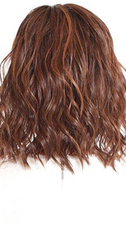 COLA WITH CHERRY | Medium Dark Brown/Medium and Dark Auburn Highlights and Dark Brown Roots