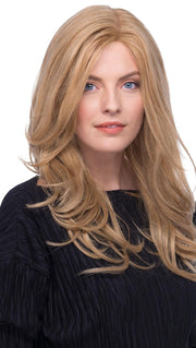 EVA Wig by ESTETICA in R24/18 | Golden Blonde Blended with Ash Blonde