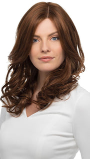LILIANA by ESTETICA in R6/30H | CHESTNUT BROWN with Medium Auburn Highlights
