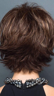 AUBURN SUGAR | Medium Auburn base with a Dark Strawberry Blonde highlight