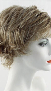 NUTMEG F | Rooted Dark with Honey Brown base with Platinum Blonde highlight