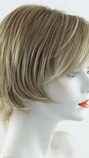 NUTMEG F | Medium Blonde and Honey Brown Base Frosted with Platinum Blonde Highlights