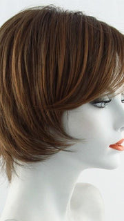 TERRACOTTA H | Rooted Dark Brown with Gold Brown Base and Bright Auburn Highlights