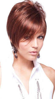 Color Cayenne Spice-R = Copper Red and Brown 50/50 blend base with Dark Brown highlight | Jessie by Noriko