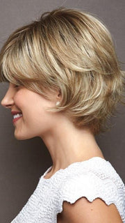 CREAMY TOFFEE - R | Rooted Dark With Light Platinum Blonde And Light Honey Blonde 50/50 Blend