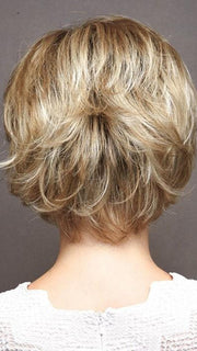 CREAMY TOFFEE - R | Rooted Dark With Light Platinum Blonde And Light Honey Blonde 50/50 Blend