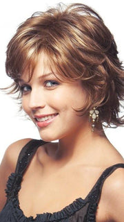 The flips and layers are built in and easy to style | Color: Maple Sugar