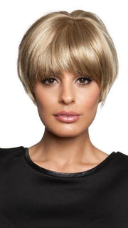 Double monofilament top creates the illusion of natural hair growth where the hair is parted, and offers styling versatility so you can change the part
