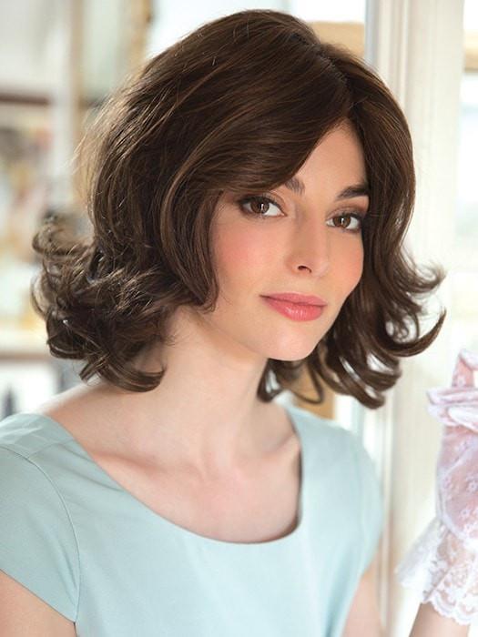 Double layered monofilament top | Color: Ginger Brown