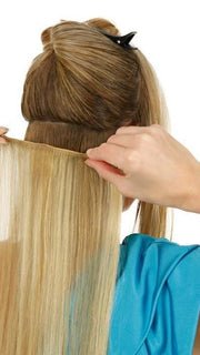 Add Length & Volume with these 100% Human Hair Clip-In Extensions