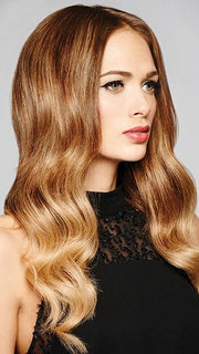 18" Human Hair Clip In Extensions (10 pc) by Raquel Welch