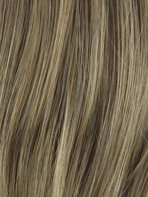Color R1416T = Buttered Toast: Light Brown Blended w/ Gold Blonde and Tipped w/ the Gold Blonde