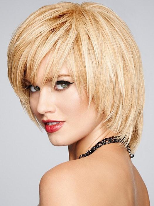 All face shapes are enhanced with this layered, short cut