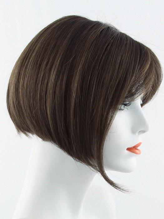 SS10 SHADED CHESTNUT | Rich Medium Brown Evenly Blended with Light Brown Highlights and Dark Roots