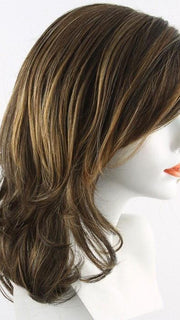 R829S GLAZED HAZELNUT | Rich Medium Brown with Ginger Highlights on Top