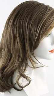 R9F26 MOCHA FOIL | Warm Medium Brown with Medium Golden Blonde Highlights Around the Face