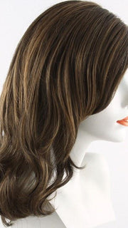 R9S GLAZED MAHOGANY | Warm Medium Brown with Ginger Highlights on Top