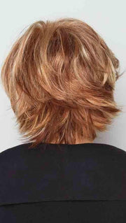 Flipped layers with wispy ends | Color: R29S+