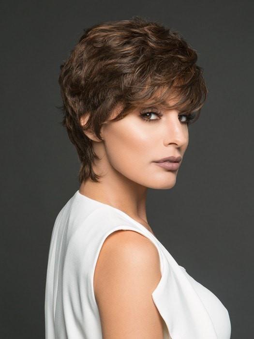CENTER STAGE by Raquel Welch in R6/30H COPPER MAHOGANY | Dark brown with soft copper highlights