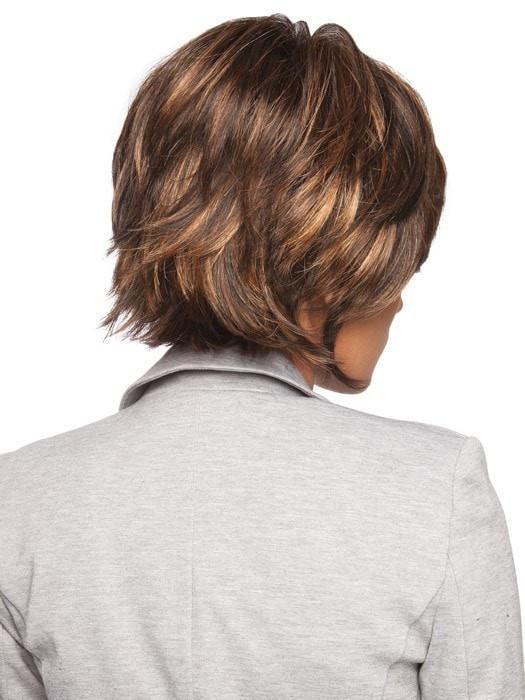 Flared ends and flipped layers make this cut salon worthy | Color: SS8/29