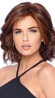 EDITOR'S PICK LARGE by Raquel Welch in RL6/30H CHOCOLATE COPPER | Dark Medium Brown Evenly Blended with Medium Auburn Highlights
