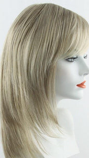 R1621S+ GLAZED SAND | Dark Natural Blonde with Cool Ash Blonde Highlights on Top