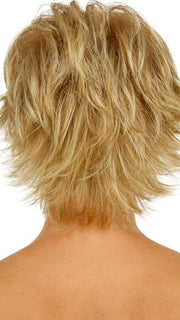 Color R25 = Ginger Blonde: Golden Blonde with subtle highlights