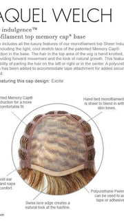 Monofilament Top, see video for more cap details