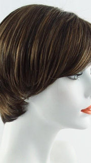 R829S GLAZED HAZELNUT | Rich Medium Brown with Ginger Highlights on Top