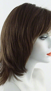 Color R10 = Chestnut: Rich dark brown with coffee brown highlights all over