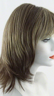 Color R11S = Glazed Mocha: Medium Brown with Golden Blonde Highlights