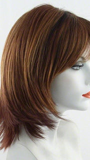 R3329S+ GLAZED AUBURN | Rich Dark Auburn with Pale Ginger Blonde Highlights