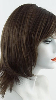 SS10 | SHADED CHESTNUT | Rich Medium Brown Evenly with Light Brown Highlights with Dark Roots