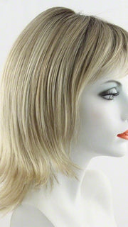 Color SS14/88 = Golden Wheat: Medium Blonde streaked with Pale gold highlights, medium brown roots