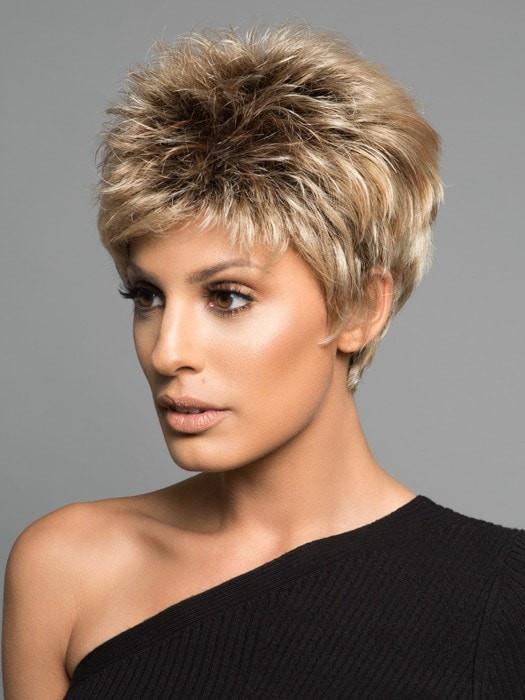 POWER by Raquel Welch in SS14/88 SHADED GOLDEN WHEAT | Dark Blonde Evenly Blended with Pale Blonde Highlights and Dark Roots